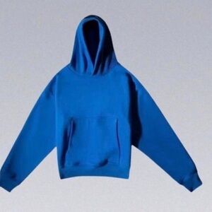 Yeezy (YZY) Gap Hoodie-Blue Youth Medium